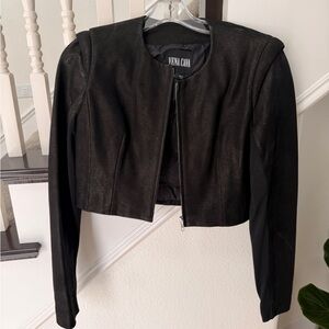 Vena Cava Black Cropped Blazer